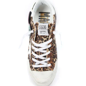 GOLDEN GOOSE Baskets Superstar Cuir Léopard Blanc vente pas cher en ligne 11