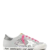 GOLDEN GOOSE Baskets Superstar Cuir Glitter Gris se précipiter pour acheter 14