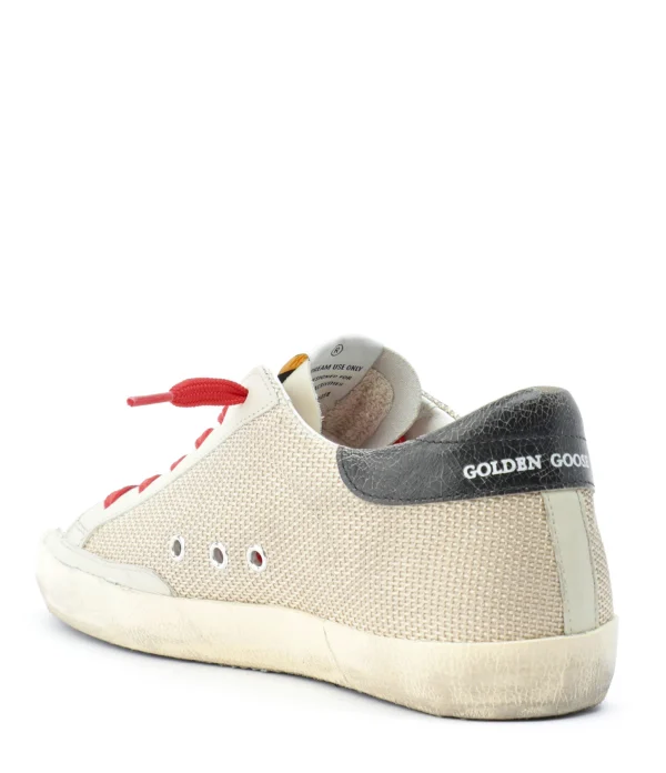 des prix incroyables GOLDEN GOOSE Baskets Superstar Maille Beige 4