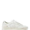 GOLDEN GOOSE Baskets Homme Stardan Cuir Blanc SOLDES TOUT À 16