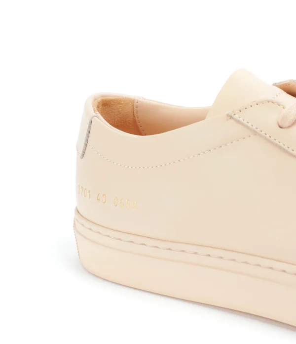 COMMON PROJECTS Baskets Original Achilles Cuir Nude Nouveau 5