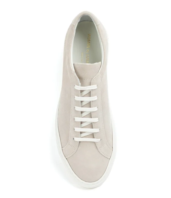 COMMON PROJECTS Baskets Achilles Cuir Suédé Nude grande promotion 3