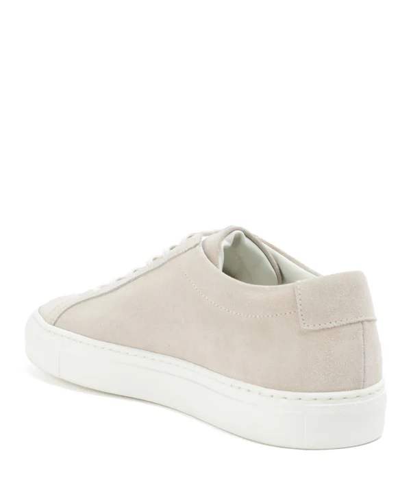 COMMON PROJECTS Baskets Achilles Cuir Suédé Nude grande promotion 4