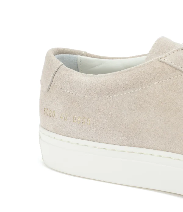 COMMON PROJECTS Baskets Achilles Cuir Suédé Nude grande promotion 5