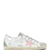 prix abordable GOLDEN GOOSE Baskets Superstar Cuir Blanc Argenté 14