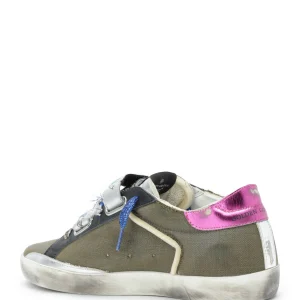 Couleurs variées GOLDEN GOOSE Baskets Old School Toile Vert 16