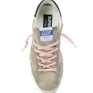 marques pas cher GOLDEN GOOSE Baskets Superstar Cuir Militaire Doré 10