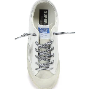 magasin GOLDEN GOOSE Baskets Superstar Sérigraphie Cuir Blanc 9