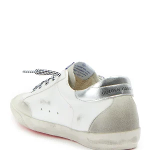 magasin GOLDEN GOOSE Baskets Superstar Sérigraphie Cuir Blanc 11